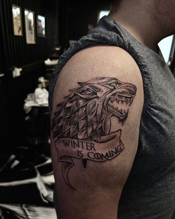 Winter is coming tattoo